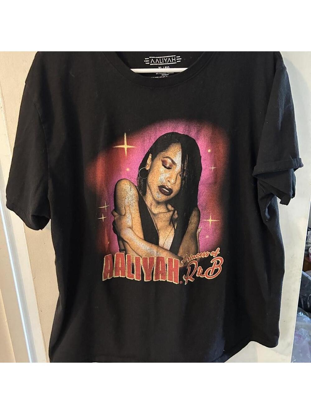 Aaliyah Princess of R&B officially licensed t-shirt size XL
